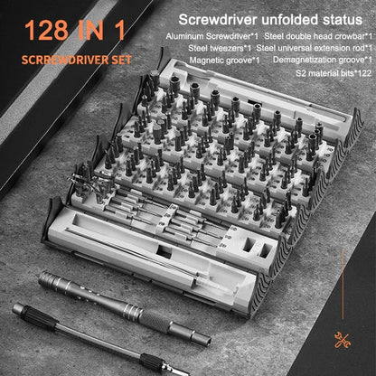 Fix-Ify™ Multi Functional Screwdriver Set 128 in 1